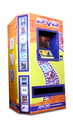 Торговые автоматы DVD и CD, модель DV50