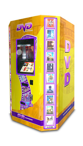 Торговые автоматы для продажи DVD/CD дисков